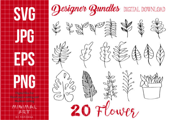 Flower Flora Clip-art Wall Art: A Designer's Botanical Toolkit